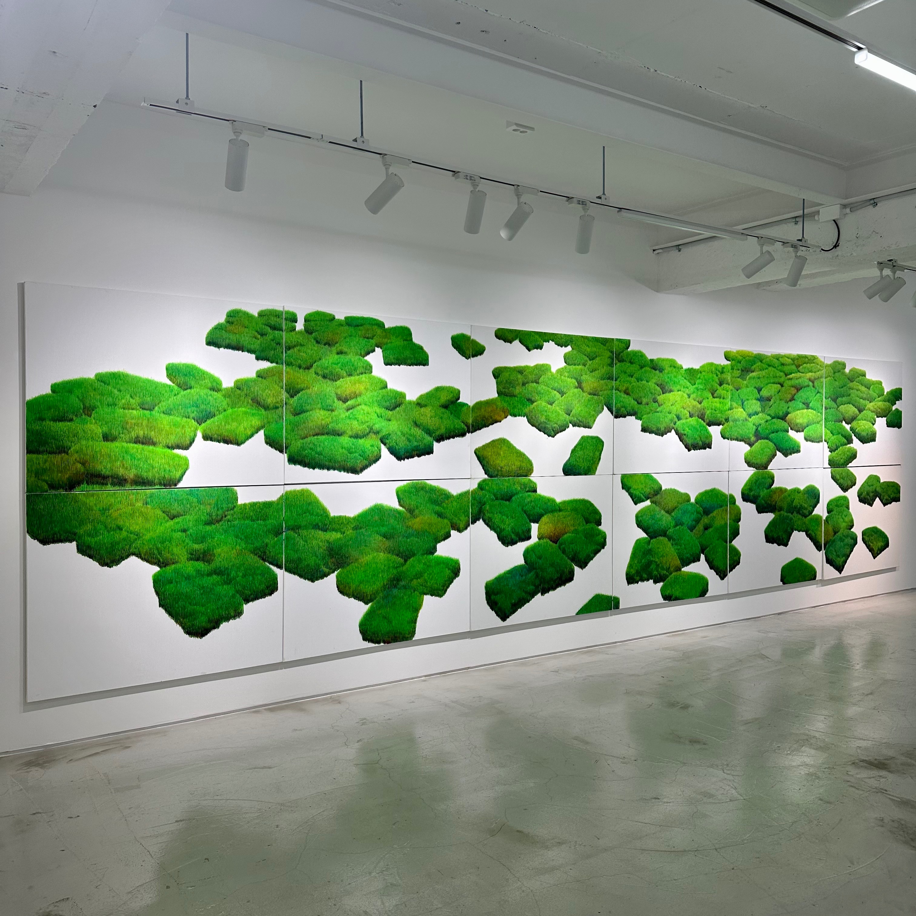 전시전경 · Exhibition view · (출처 = CN갤러리) · (Source = CN Gallery)