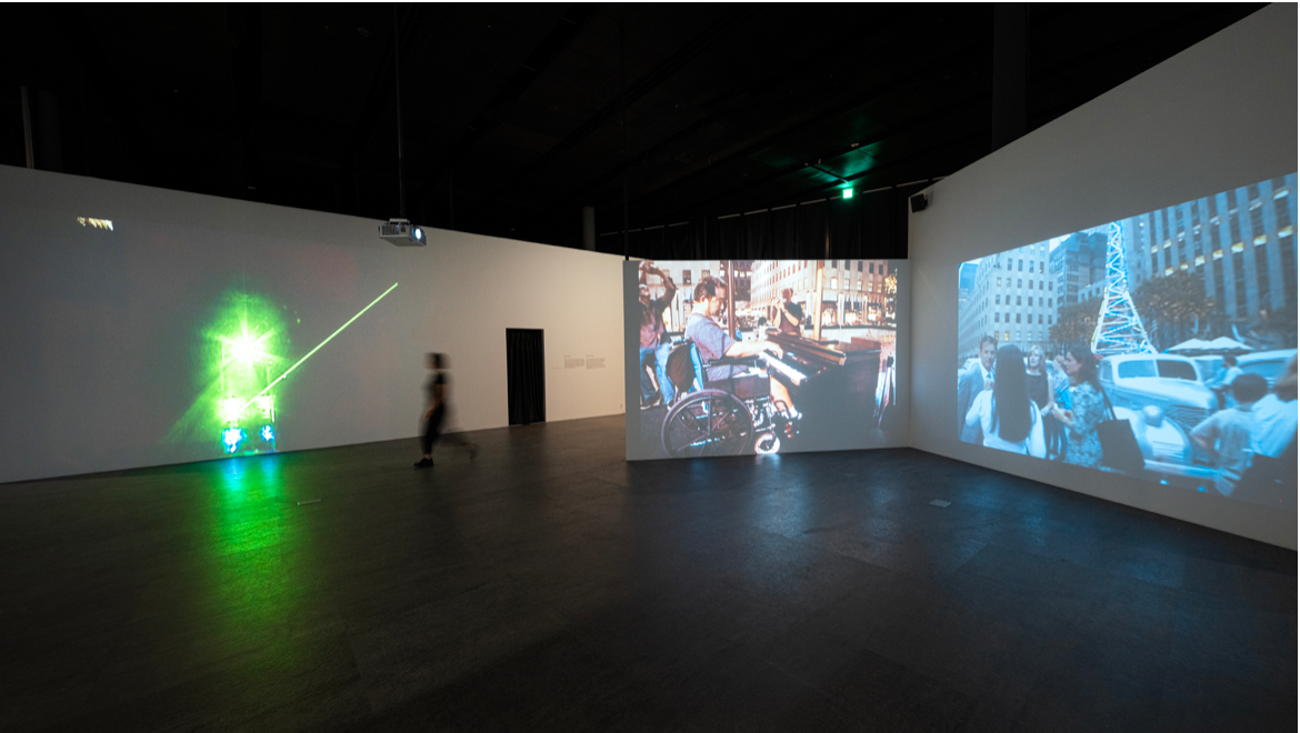 전시전경 · Exhibition view · (출처 = 백남준아트센터) · (Source = Nam June Paik Art Center)