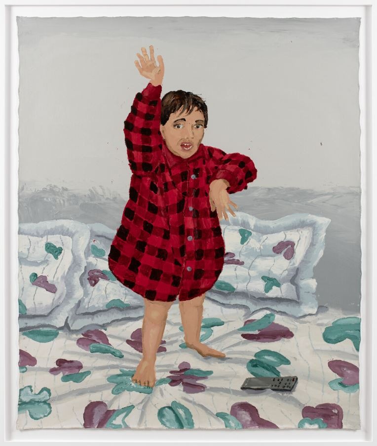 Pijama · Acrylic on canvas · 180x150cm · 2023 · Pijama · Acrylic on canvas · 마뉴엘 솔라노 · Manuel Solano · (이미지 출처 = 페레스프로젝트) · (Image Source = peresprojects)