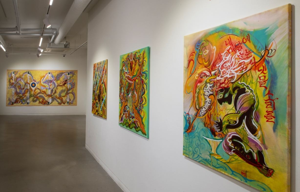 전시전경 · Exhibition view · (이미지 출처 = 갤러리밈) · (Image Source = gallerymeme)