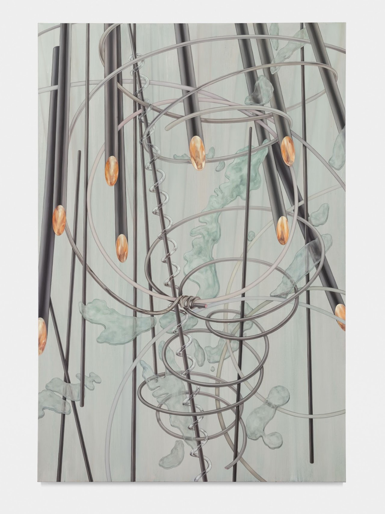 Untitled · acrylic and oil on canvas · 193.9×130.3cm · 2022 · Untitled · acrylic and oil on canvas · 양소정 · Yang So-jeong · (이미지 출처 = 드로잉룸) · (Image Source = drawingroom)