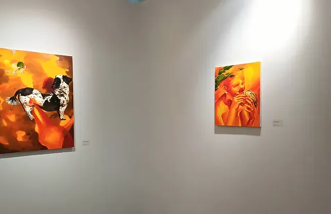 전시전경 · Exhibition view · (이미지 출처 = 아트코너H) · (Image Source = artconrner H)