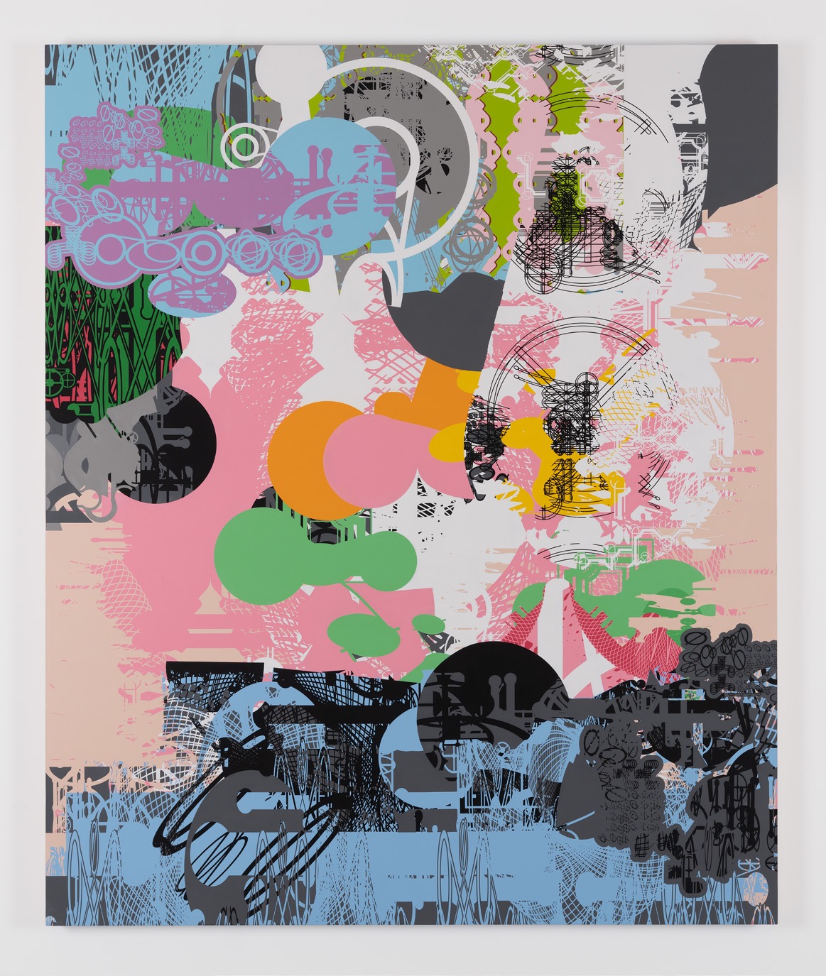 Forme d’esprit (H29) · Acrylic on panel · 183.6 × 152.8 × 4cm · 2022 · Forme d’esprit (H29) · Acrylic on panel · 이상남 · Sang Nam Lee · Courtesy of the artist and Perrotin (출처 = 페로탕서울) · Courtesy of the artist and Perrotin (Source = Perrotin Seoul)