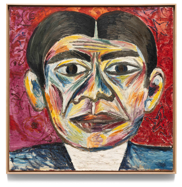 무제 · Oil on canvas · 128.5 x 128.5 cm · 1980 · Oil on canvas · 김종학 · (이미지 출처 = 현대화랑)