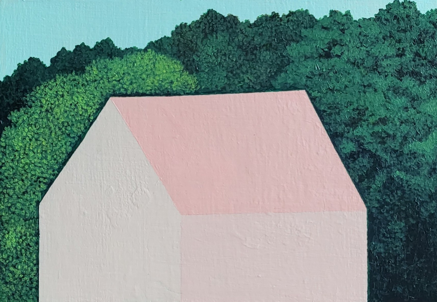 One Day, a Walk 23-6 · Acrylic on canvas · 18 x 26 cm · 2023 · One Day, a Walk 23-6 · Acrylic on canvas · 진미나 · (출처 = 갤러리pici)
