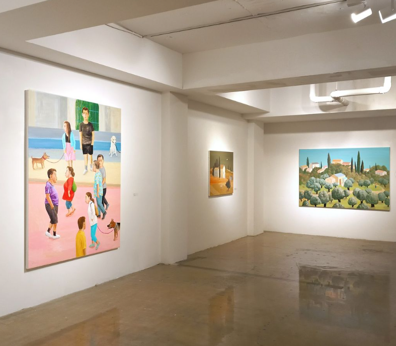 전시전경 · Exhibition view · (이미지 출처 = 갤러리마리)