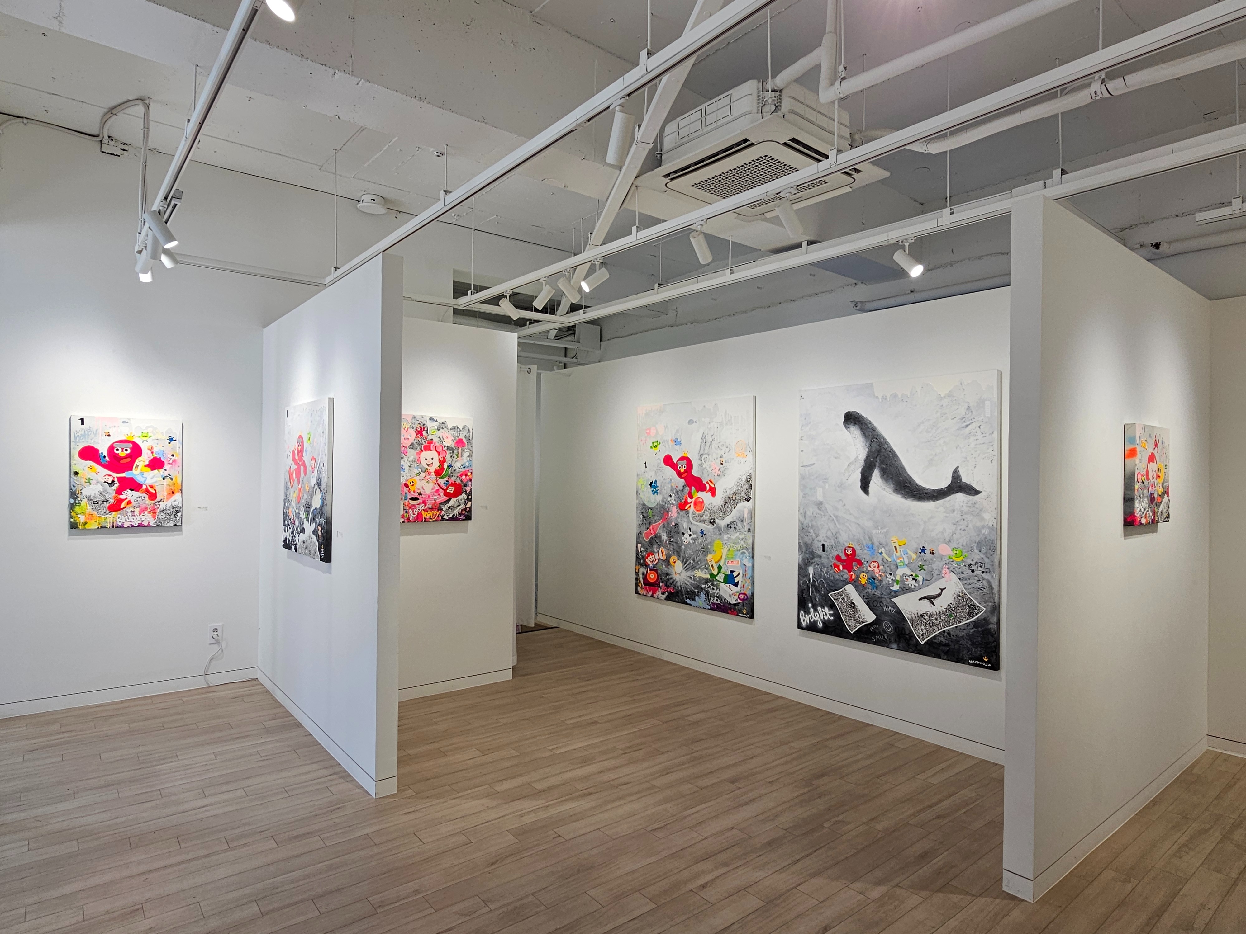 전시전경 · Exhibition view · (출처 = 갤러리가이아)