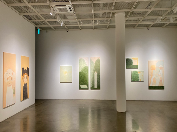 전시전경 · Exhibition view · (출처 = 아트사이드 갤러리)
