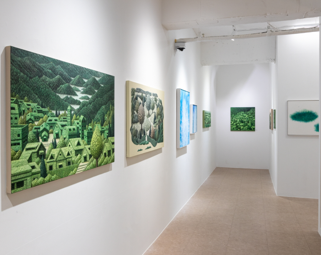 전시전경 · Exhibition view · (출처 = 맨션나인)