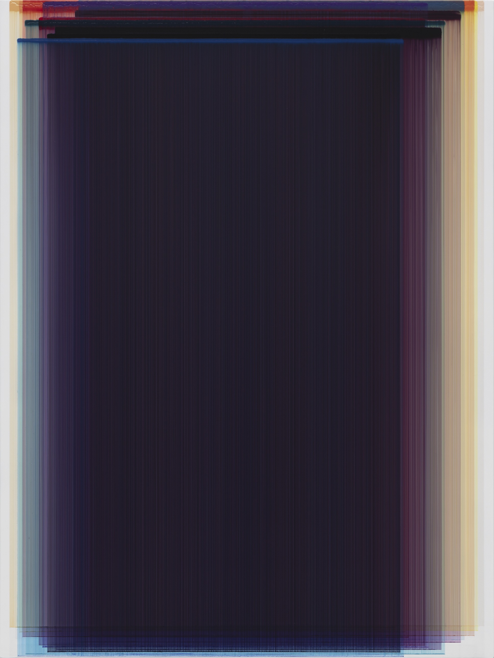 Layered Painting 130-38 · 캔버스에 아크릴릭 · 200x150cm · 2023 · 장승택 · 출처:학고재 갤러리