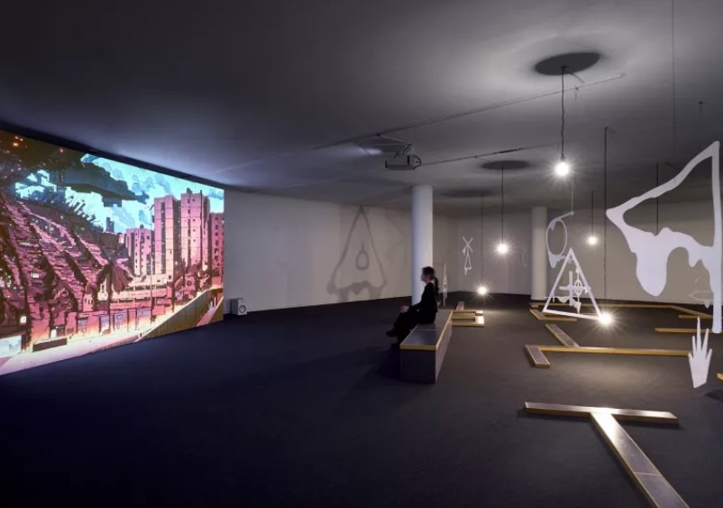 전시전경 · Exhibition view · 전시 전경: 김상태 사진 제공: 김아영 및 에르메스 재단