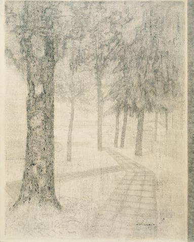 이혜진, The Path 220430, 2024, Graphite, ink on paper, 162.2 × 130.3 cm · 출처 및 제공: 금산갤러리