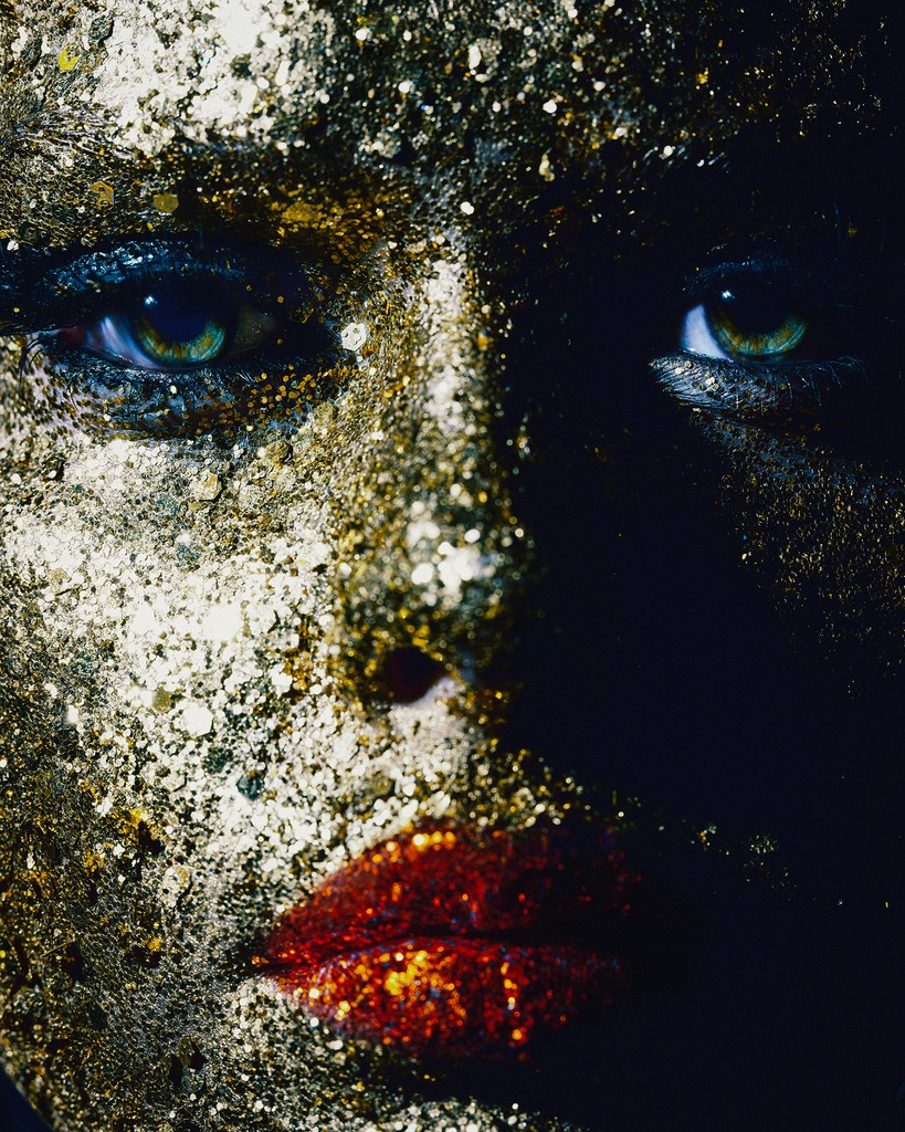 Beauty, Gold Face · 출처 및 제공 :박여숙 갤러리