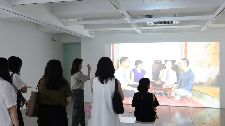 전시전경 · Exhibition view · *출처: 경북대 미술관, 경북대 미술관 블로그