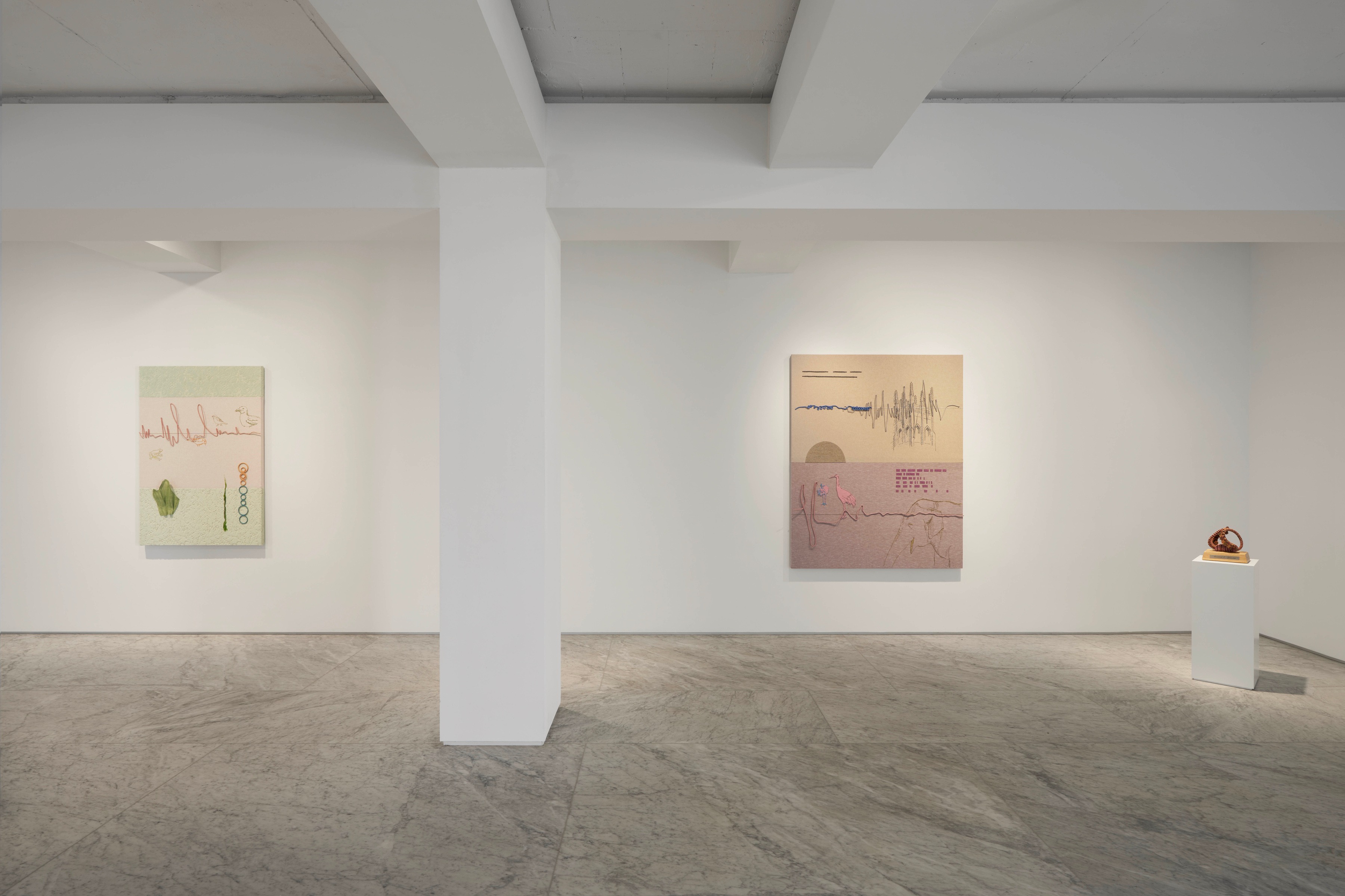전시전경 · Exhibition view · Installation view of Amateur Composer at PKM & PKM+.  Courtesy of PKM Gallery.