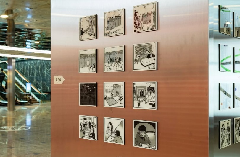 전시전경 · Exhibition view · 출처: 이우성작가 인스타그램
