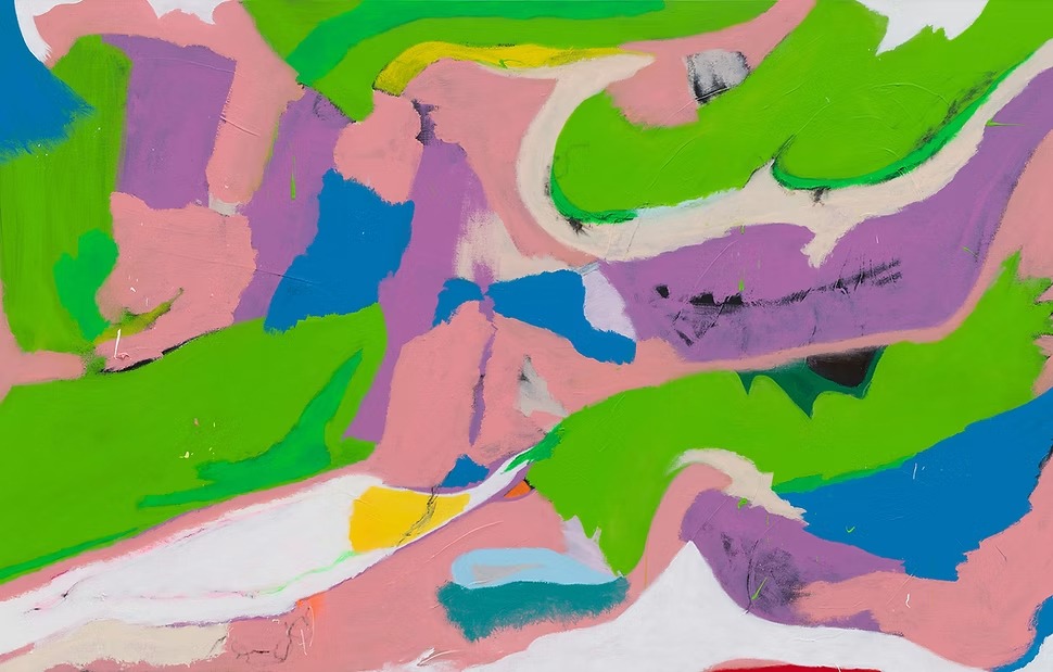 We went to Iceland together · Acrylic on Canvas · 136 x 224 cm · 2025 · We went to Iceland together · ⓒ 2GIL29 GALLERY