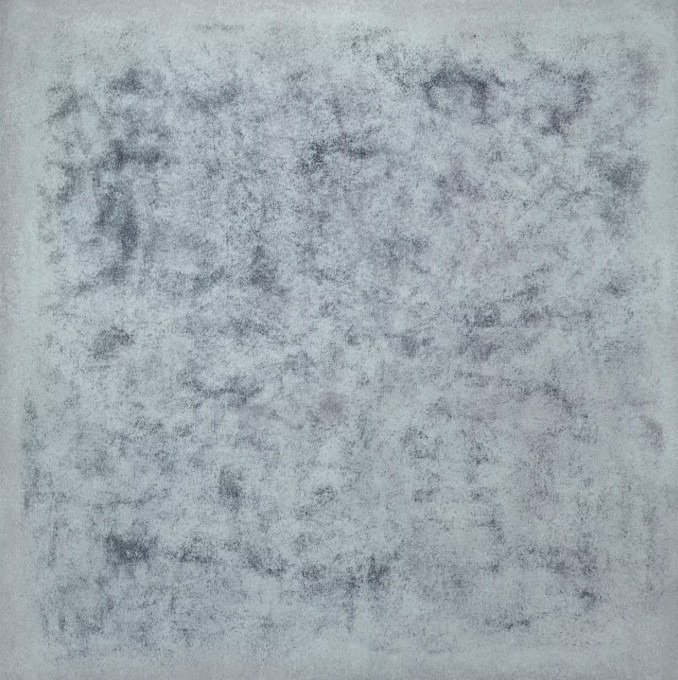 Proxy Data · 나무 패널에 아크릴릭 · 91x91cm · 2025
