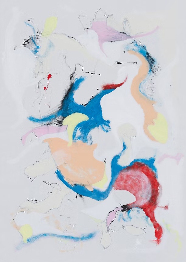 The words touched my heart again · Acrylic on Canvas · 220 x 154cm · 2025 · ⓒ 2GIL29 GALLERY