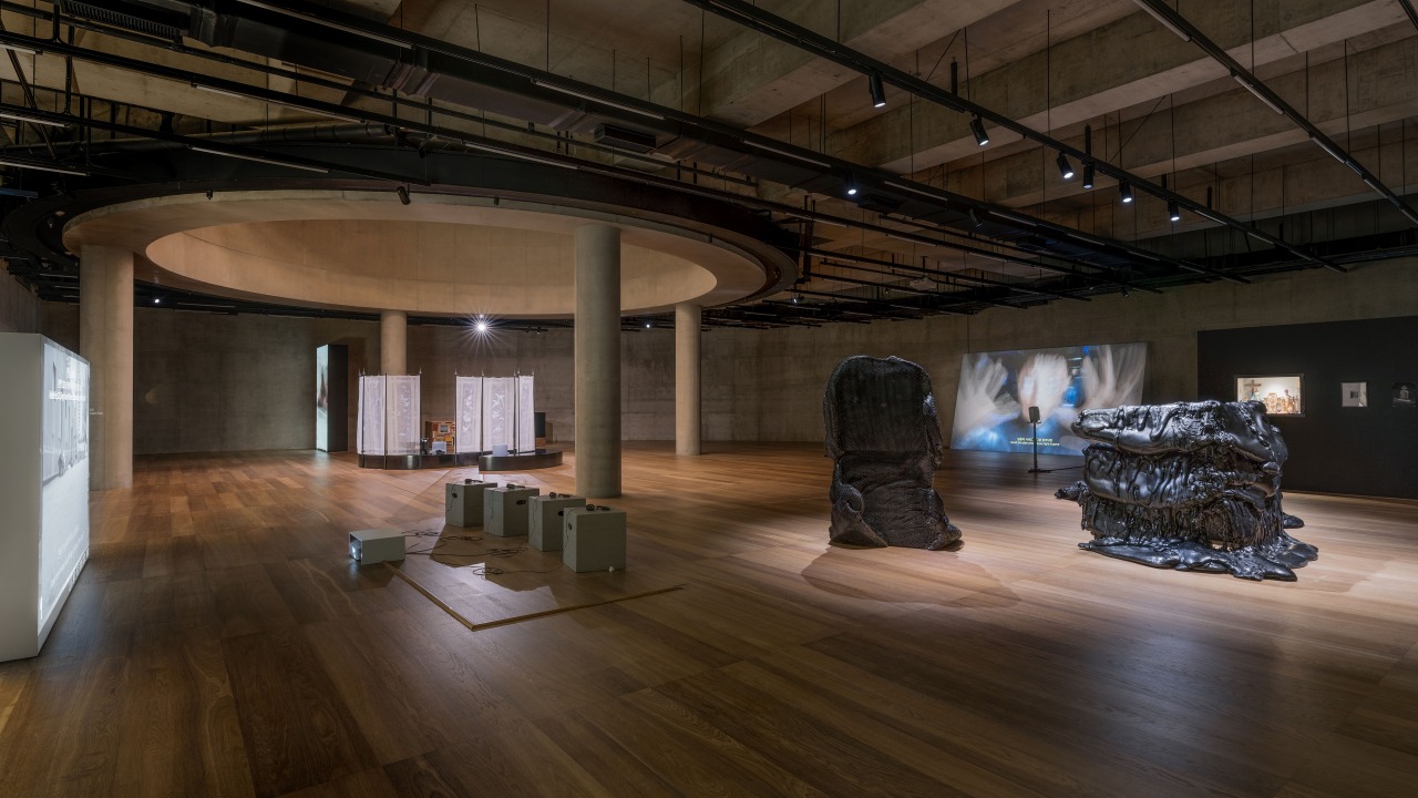 전시전경 · Exhibition view · 《제25회 송은미술대상전》 지하 전시 전경