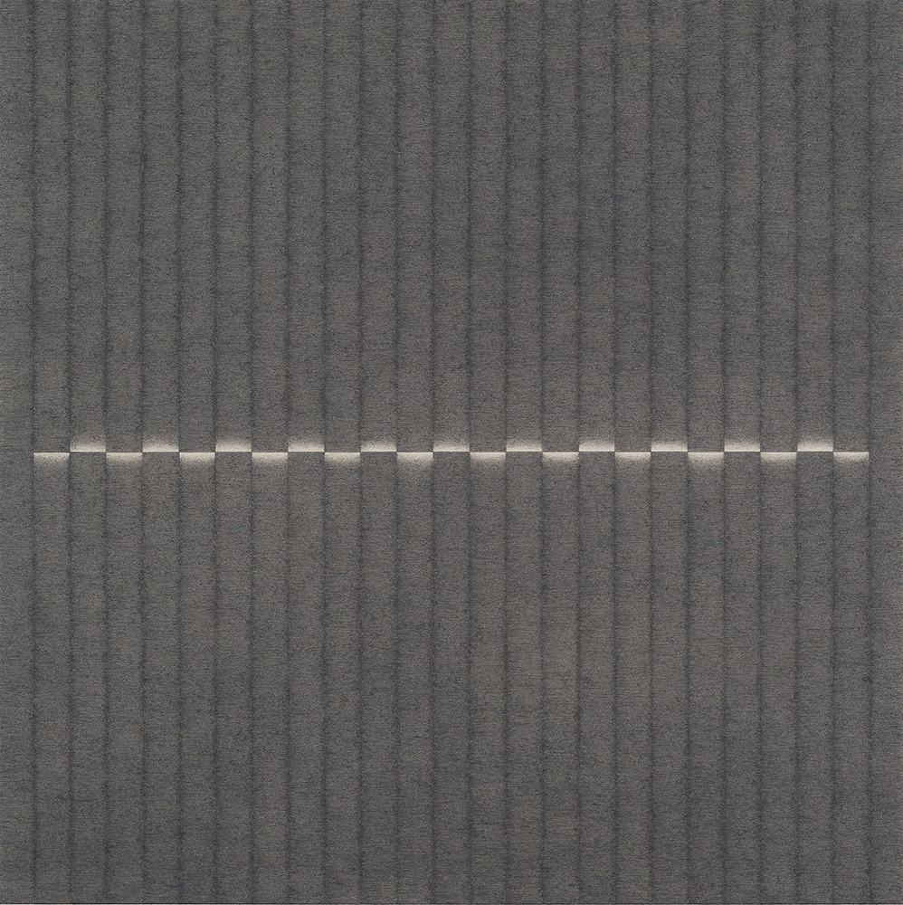 Coherence · 장지에 연필 · 50x50cm · 2025 · 김범중(Kim Beomjoong)