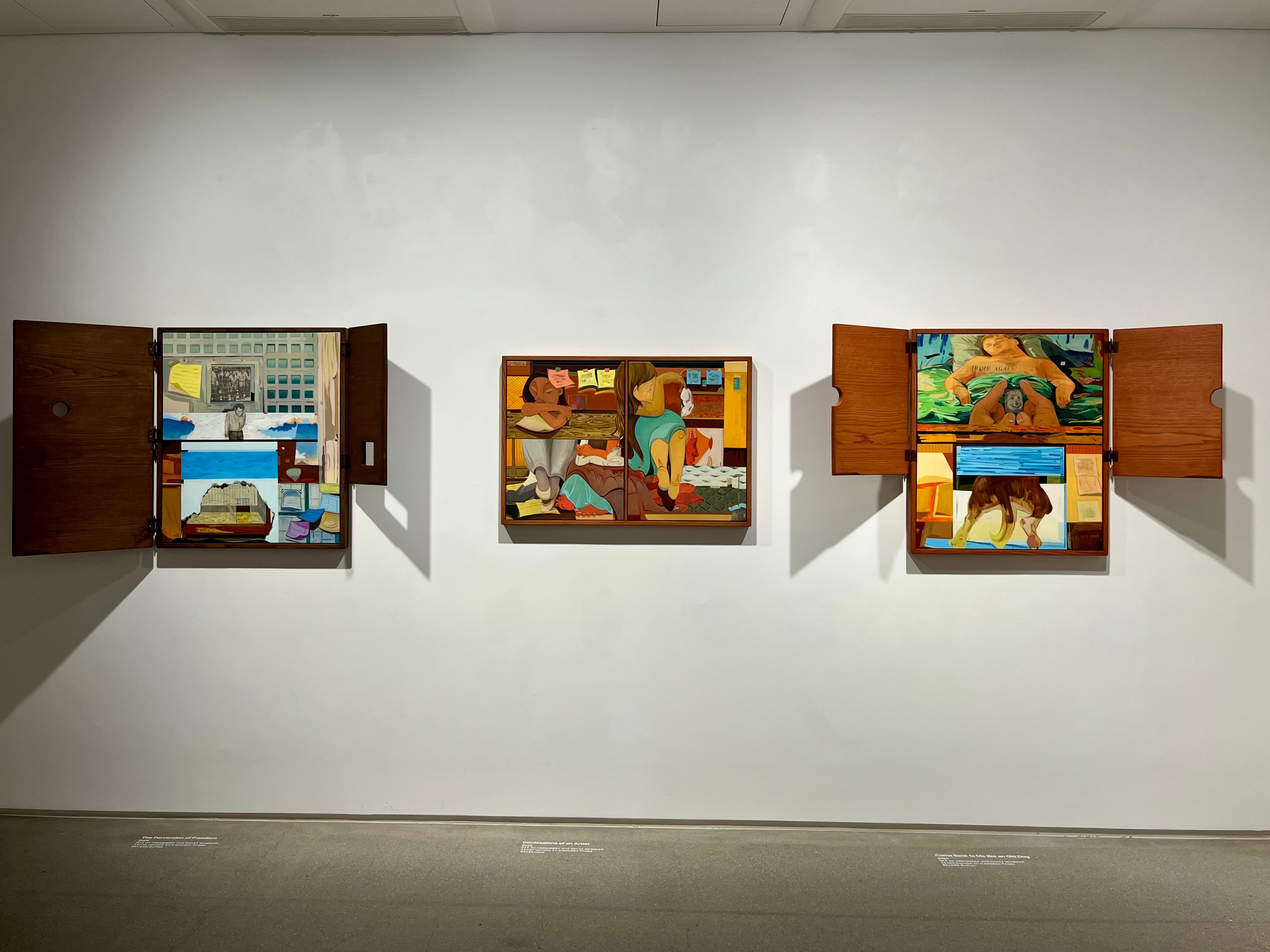 전시전경 · Exhibition view · 출처:《보이지 않는 흔적》 전시 전경, 박서보재단 26SQM ⓒPARKSEOBO FOUNDATION