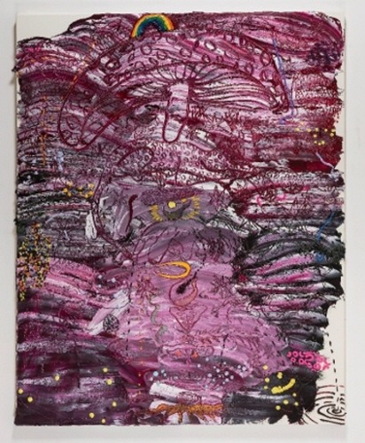 Forest Rising from the Sea-Floor Trunk, · Oil on canvas · 227.3 x 181.8 cm (150호) · 2026