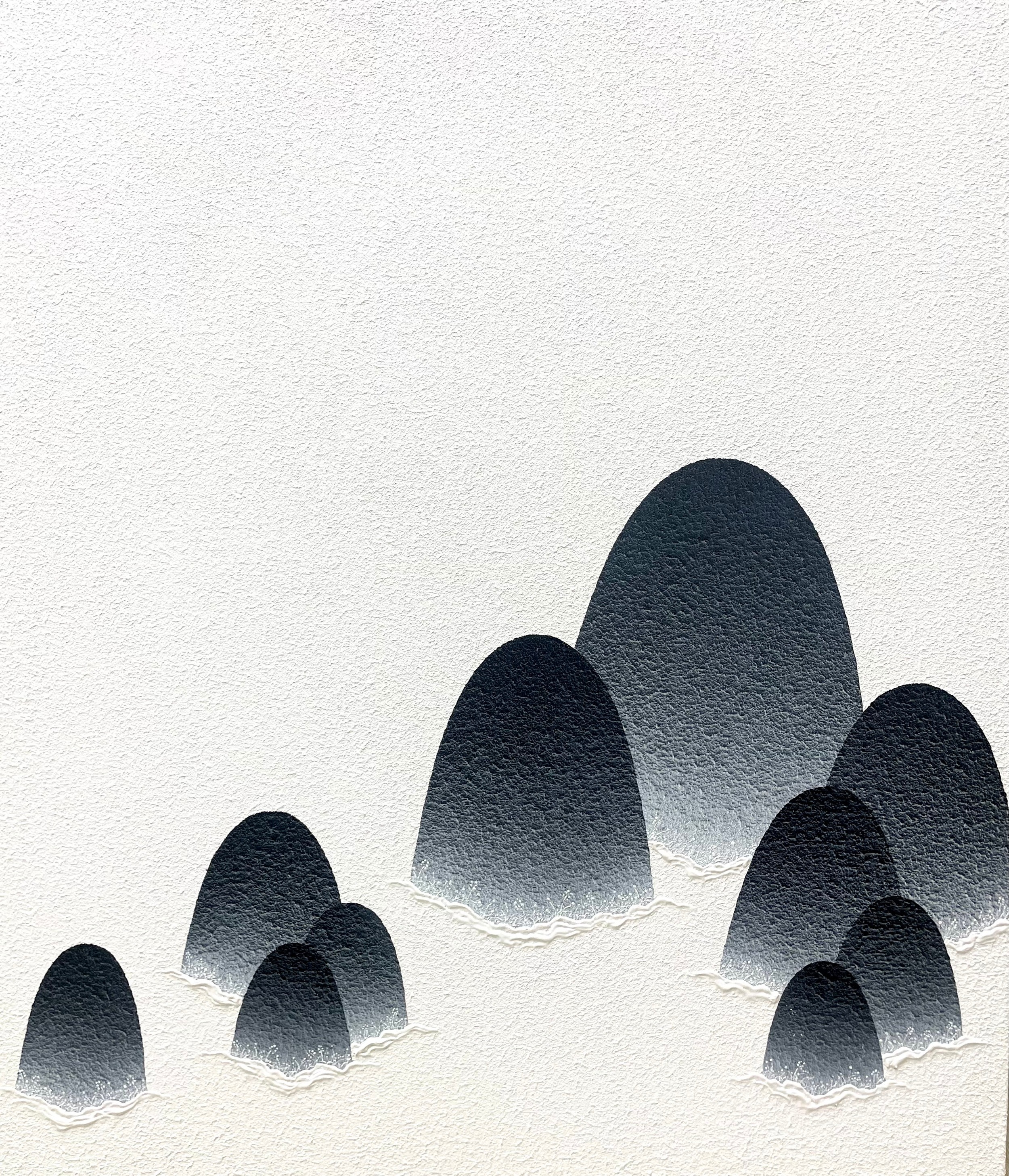 우리와 여백81 · acrylic on canvas · 53cm x 45.5cm · 2025 · 최준상