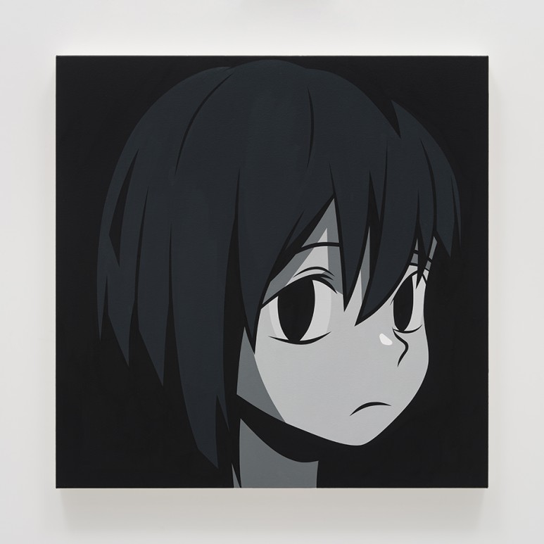Fade1 · Acrylic on canvas · 70x70 cm · 2022 · Fade1 · Acrylic on canvas · 옥승철 · Seungcheol Ok · (이미지출처 = 누크갤러리) · (Source = nook gallery)