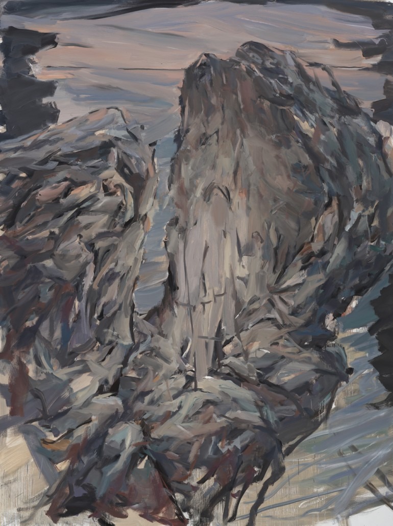 만조 시간 · oil on canvas · 259x194cm · 2022 · High Tide · oil on canvas · 장재민 · Jang Jae Min · (이미지출처 = 보안1942) · (Source = Boan1942)