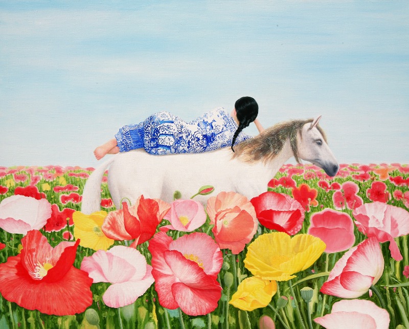 Spring · oil on canvas · 97x130.3cm · 2017