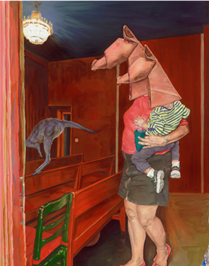 차혜림_회문 · oil on canvas · 116.8 x 91cm · 2017