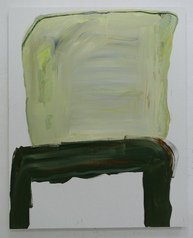 Untitled · oil and oil pastel on canvas · 162 x 130 cm · 2017