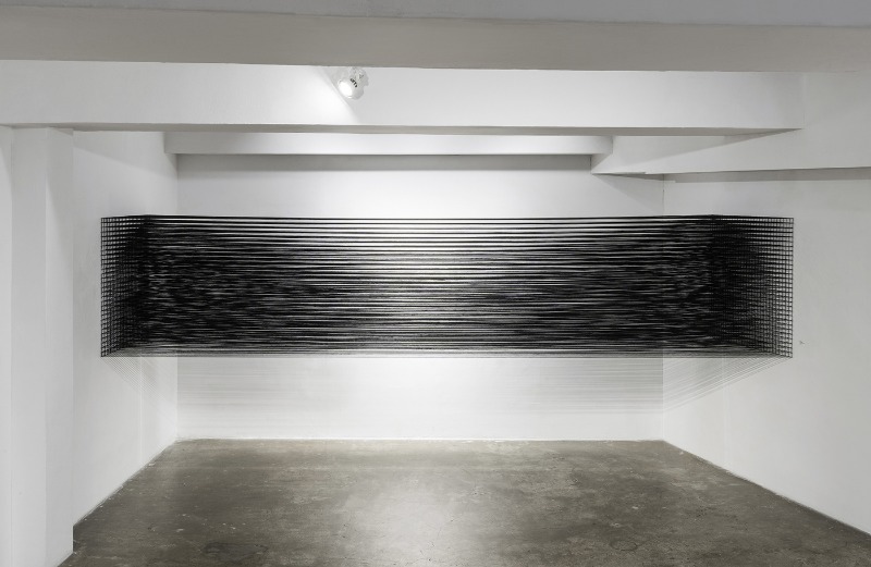 FullorEmpty No.05 · 면사 · 90×400x90cm · 2016