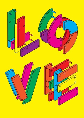 Make Love · Indigo Print · 70x50cm · 2018