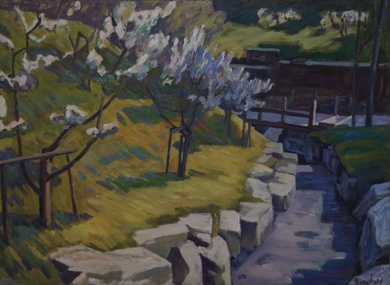 Spring blossoms · oil on canvas · 60x80cm · 2016