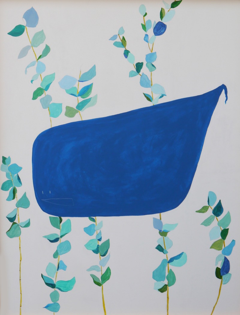 Eucalyptus · acrylic on canvas · 93cm x 119cm