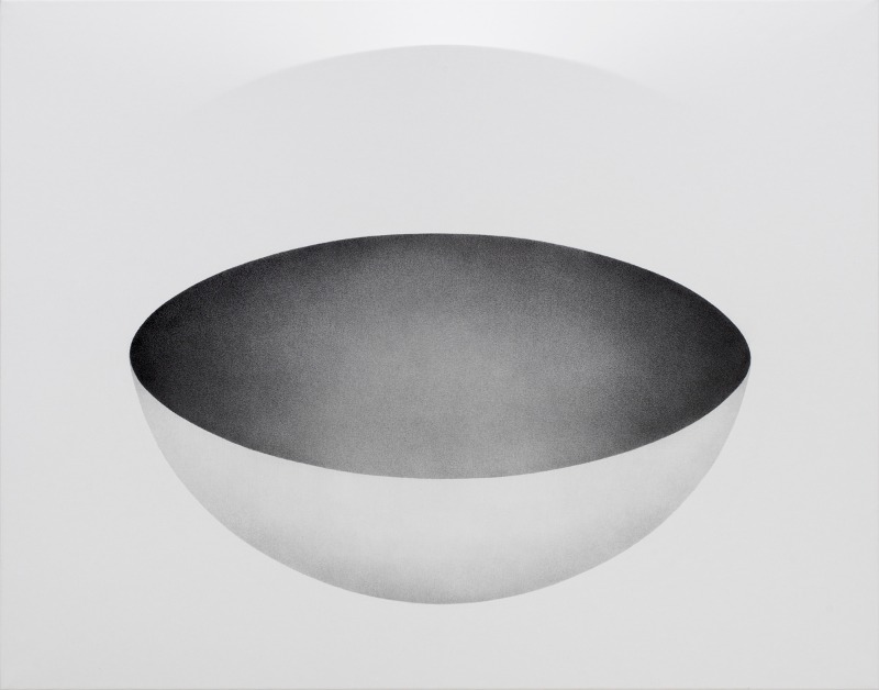 the One is the All the All is the One · Embossment graphite on paper · 91x116.7cm · 2018