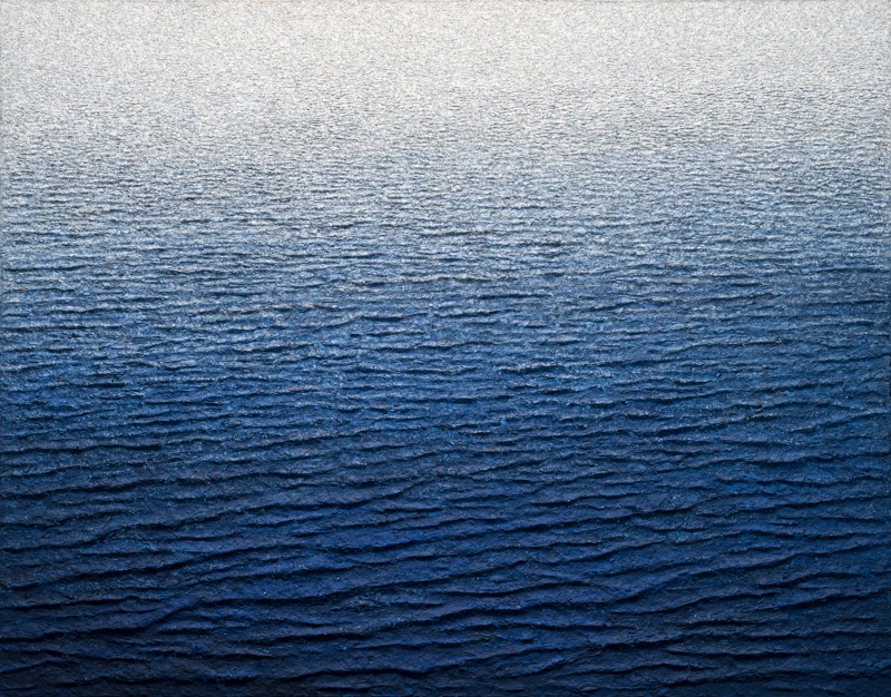 결 Layer 2018-003 · Paper on Canvas · 117x91cm · 2018