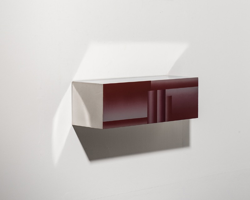 Light_Monad(S)2-2 · Wood. Acrylic · 60x18x18cm