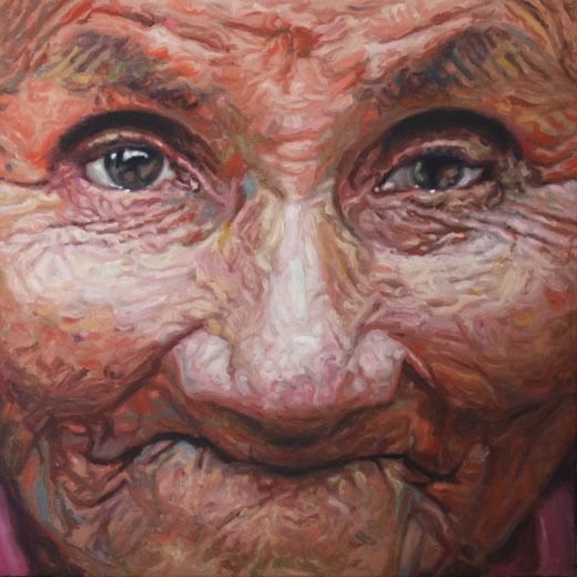 Madame · oil on linen · 60x60cm · 2018