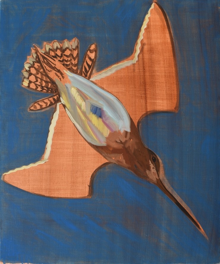 snipe · oil on canvas · 60x50cm · 2018