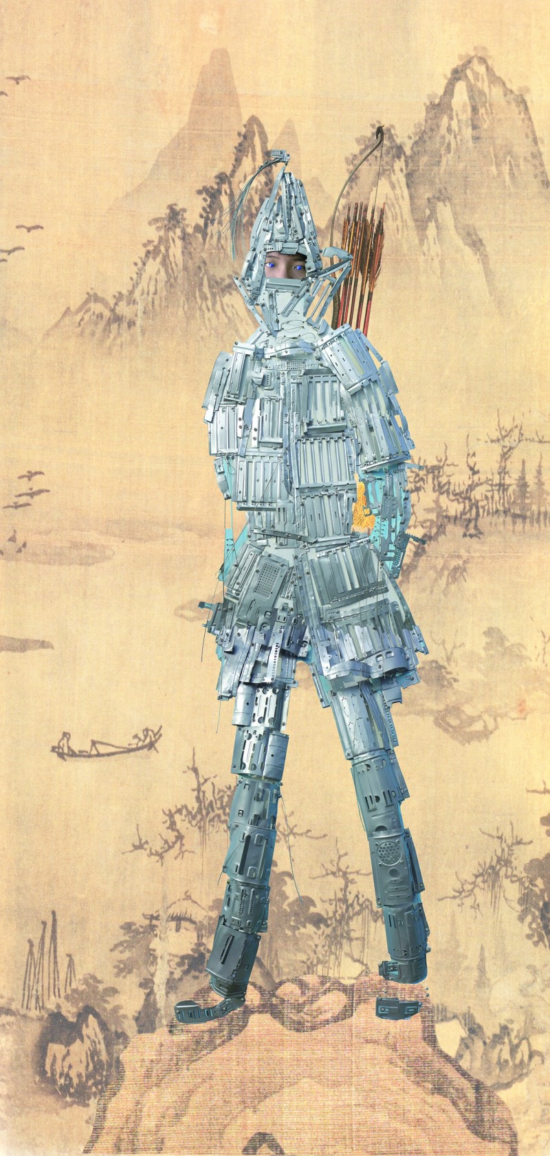 DIGITAL 山海經 · 250X150Cm · 2018