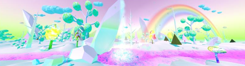 김안나 - Rainbow Spectra · 완전몰입형 VR. 다감각체험 영상 · 가변설치 · 2017