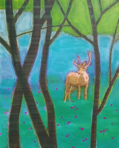 김건예 - 무제 · Acrylic on Canvas · 162.2X130.3cm · 2018