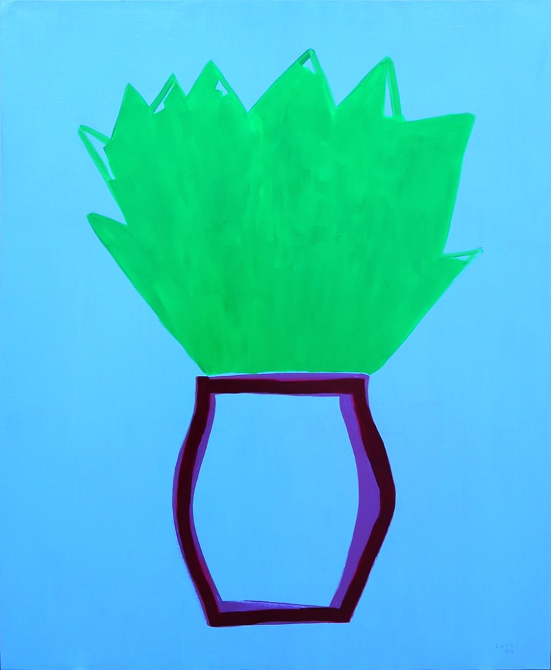 화병 · Acrylic on canvas · 162.2x130.3cm · 2017