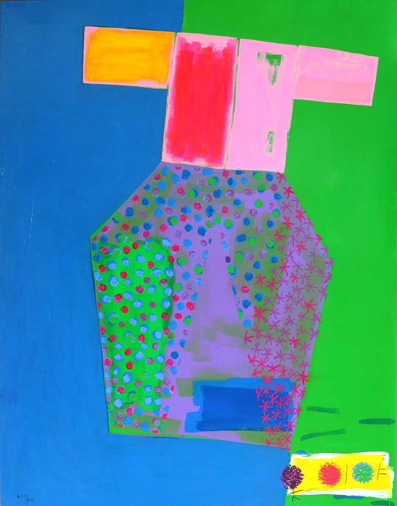 Cloth · Acrylic on canvas · 162.2x130.3cm · 2017