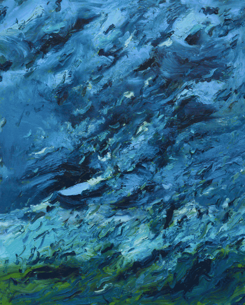 The Sea - 채온 · oil on canvas · 162.0x130.3cm · 2019