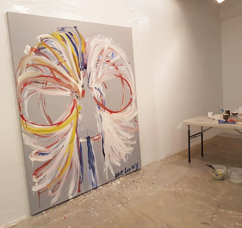 installation view
