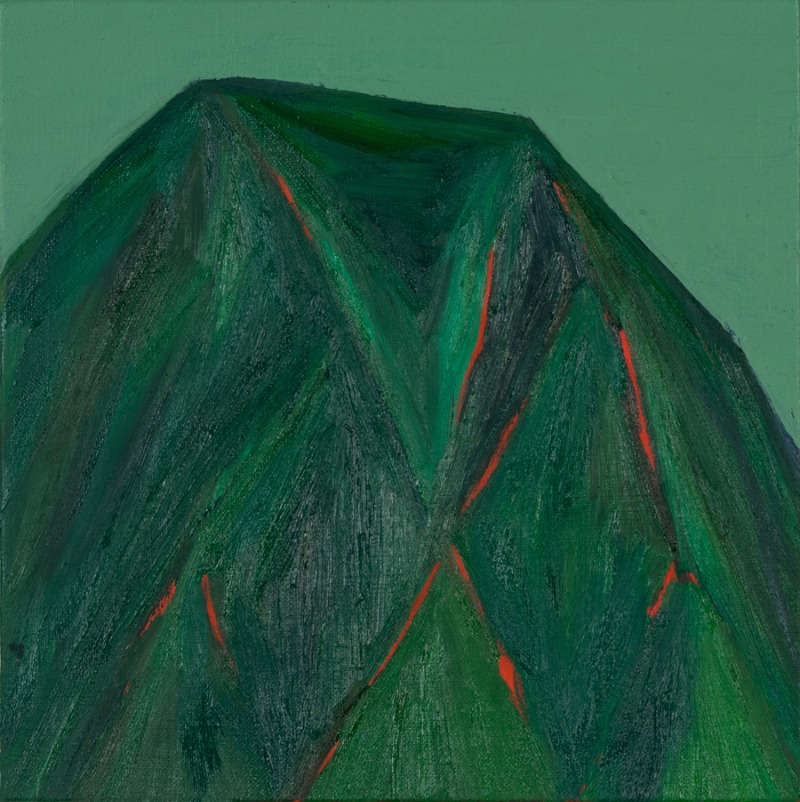 해거름 · Oil on canvas · 32x32cm · 2019 · Dusk · Oil on canvas